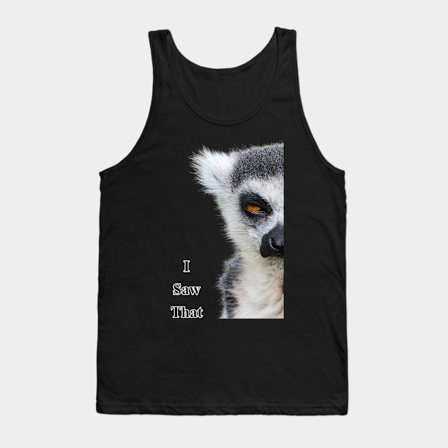 Lemur saw that v3 Tank Top by Zimart